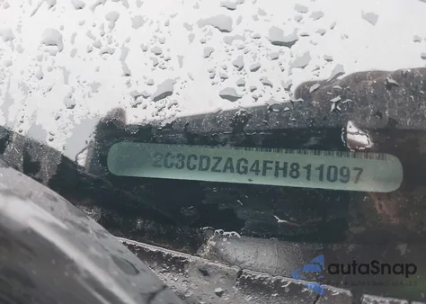 2015 Dodge Challenger Sxt z USA, uszkodzony, nr VIN 2C3CDZAG4FH811097